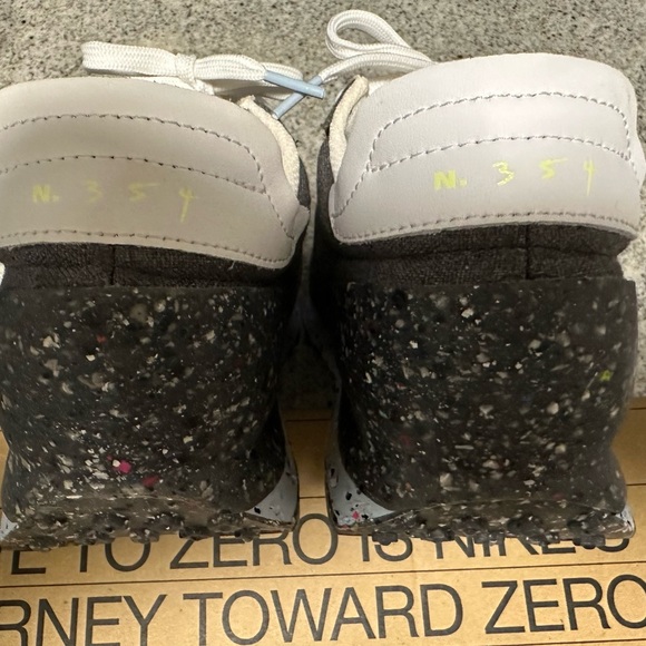 Nike Daybreak DBreak Type Recycled Canvas Iron Grey/Barely Volt White size 9.5 - Picture 6 of 14
